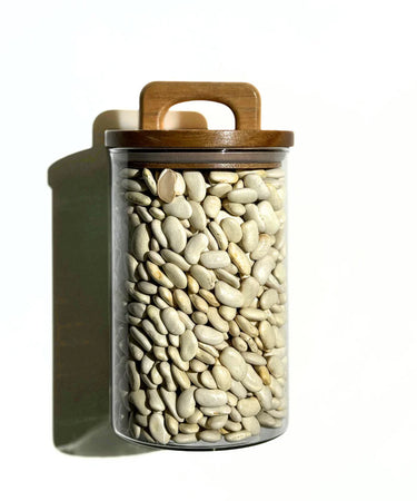 "Henkel" Vorratsgläser Akaziendeckel 1000 ml - 2er Set