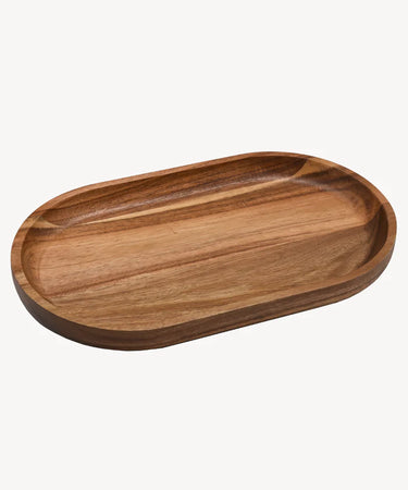 Akazie Lumo Tablett Oval