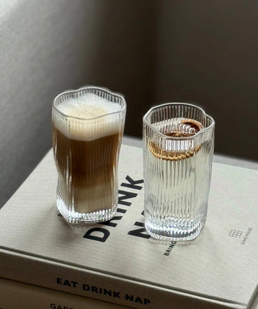 "Diamond Stripe"  Long Glas - 280 ml