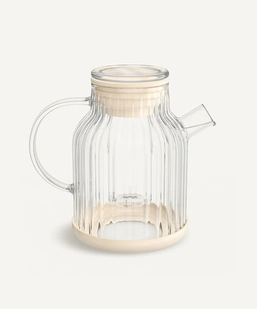Stripe Teekanne aus Glas 1,5L