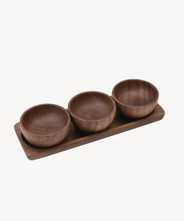Akazie Bedum Schalen Set